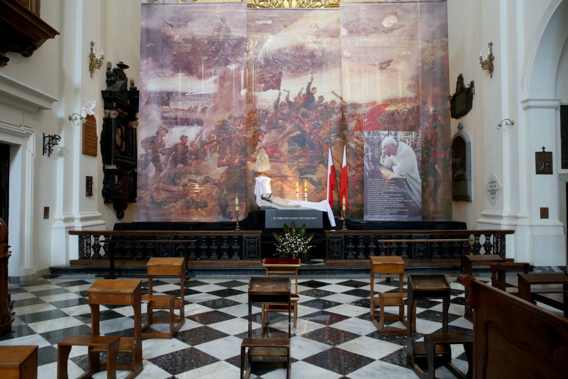 Grób Pański w kościele Św. Krzyża
