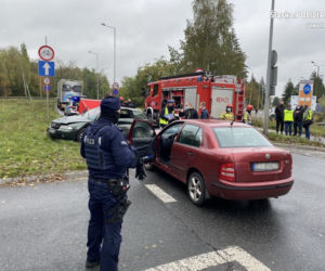 Jaworzno: Tragiczny wypadek na DK79. Wymusił pierwszeństwo i zginął! 