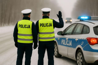 Jechał zygzakiem, jednak nie był pijany. Policjanci nie wahali się ani chwili