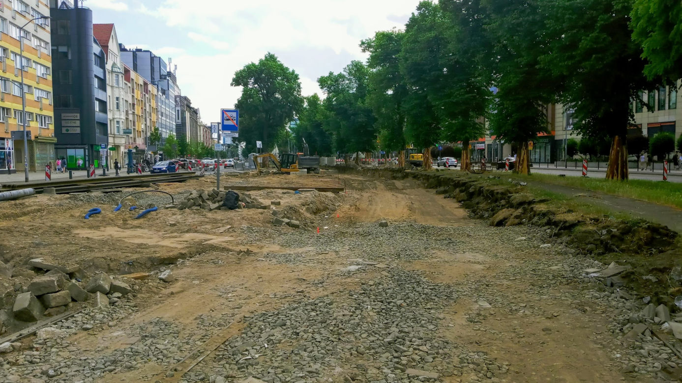 "Torowa rewolucja" w Szczecinie - czerwiec 2021