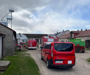 Wyjeżdżali do wypadków, pożarów i usuwania skutków wichury. Łukowscy strażacy interweniowali 69 razy w ciągu tygodnia