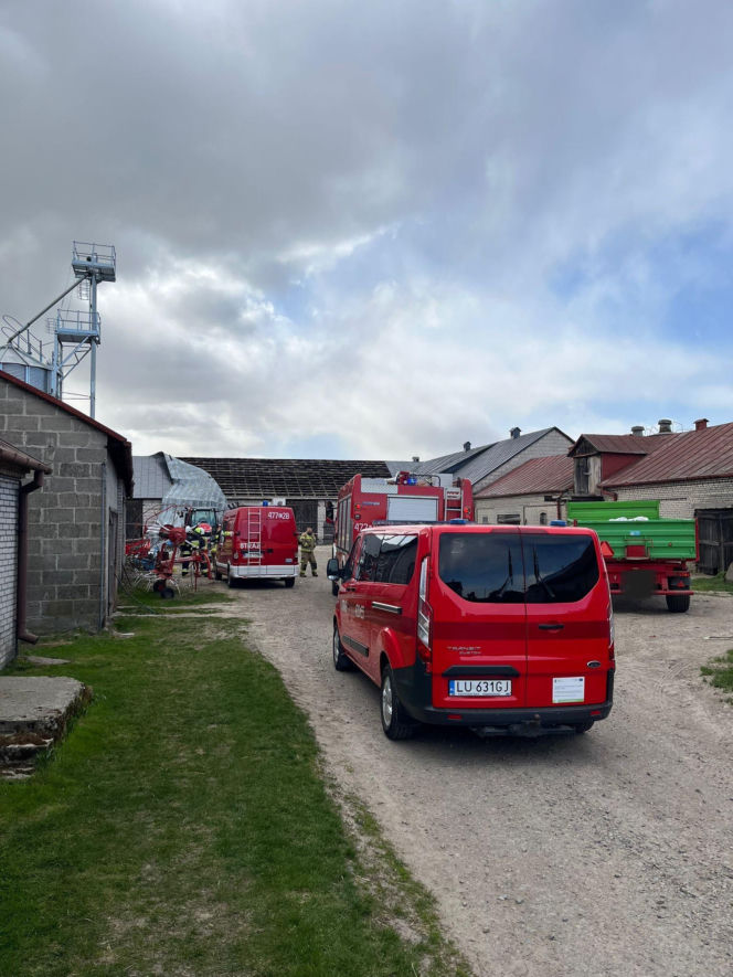 Wyjeżdżali do wypadków, pożarów i usuwania skutków wichury. Łukowscy strażacy interweniowali 69 razy w ciągu tygodnia