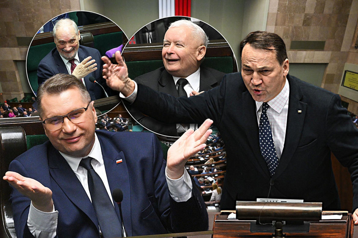 Sikroski bez hamulców do Macierewicza: Antek świrze!