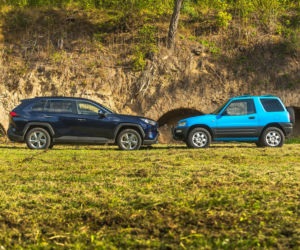 Toyota RAV4 mk. I & Toyota RAV4 mk. V