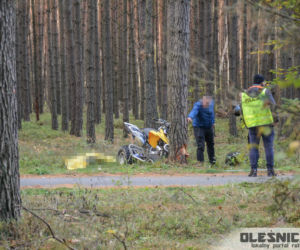 21-latek zginął na quadzie