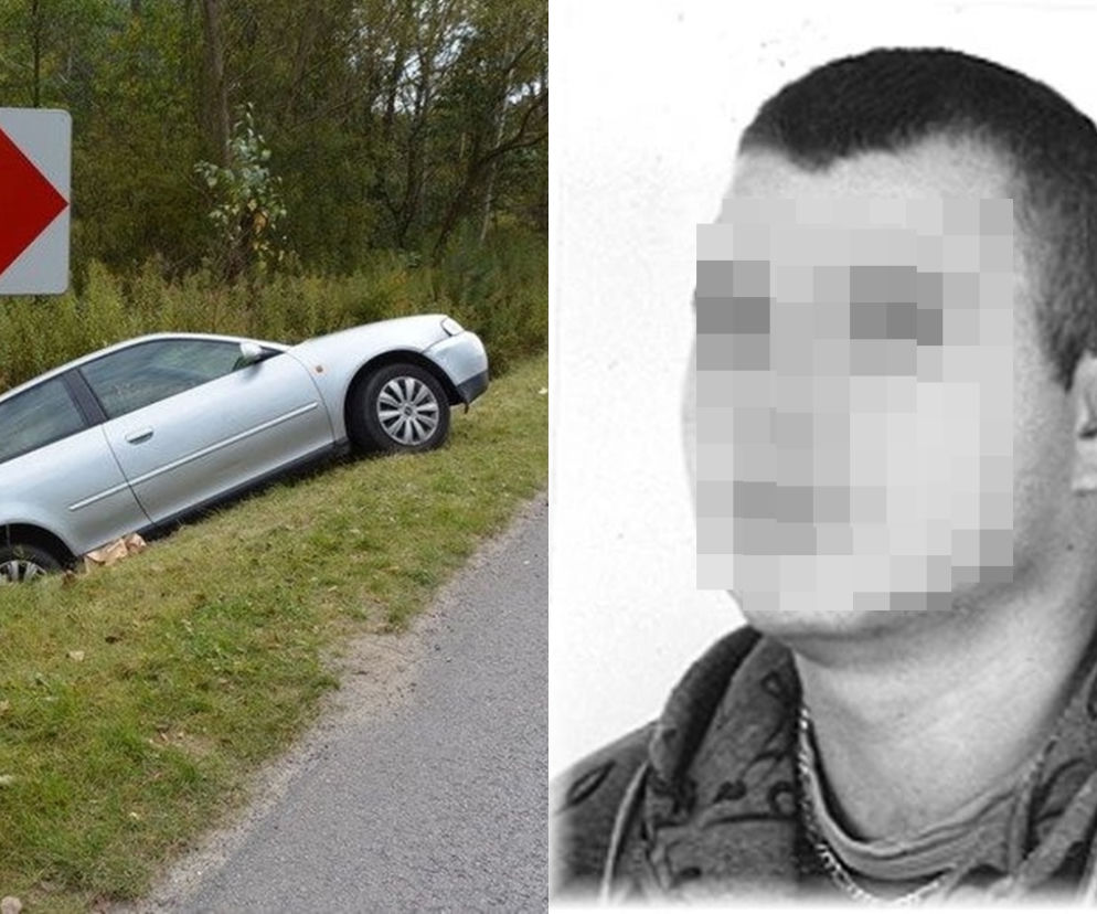 PIJANY UCIEKAL PRZED POLICJA 