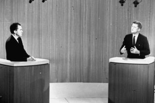 Pot, noga i gafy. Jak debaty prezydenckie wpływały na historię? [ZDJĘCIA]