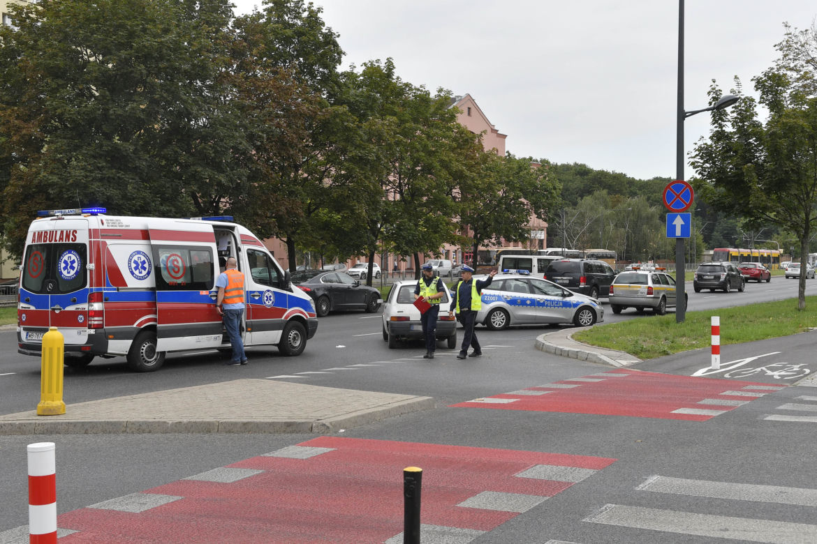 Wypadek z udziałem hulajnogi elektrycznej