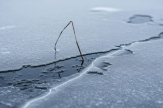 Lód pękł pod dziećmi! Dramatyczne chwile na Kanale Bydgoskim
