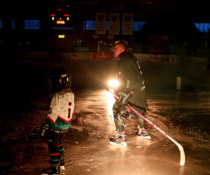 Mecz hokejowy Reprezentacji Artystów Polskich i Przedsiębiorców