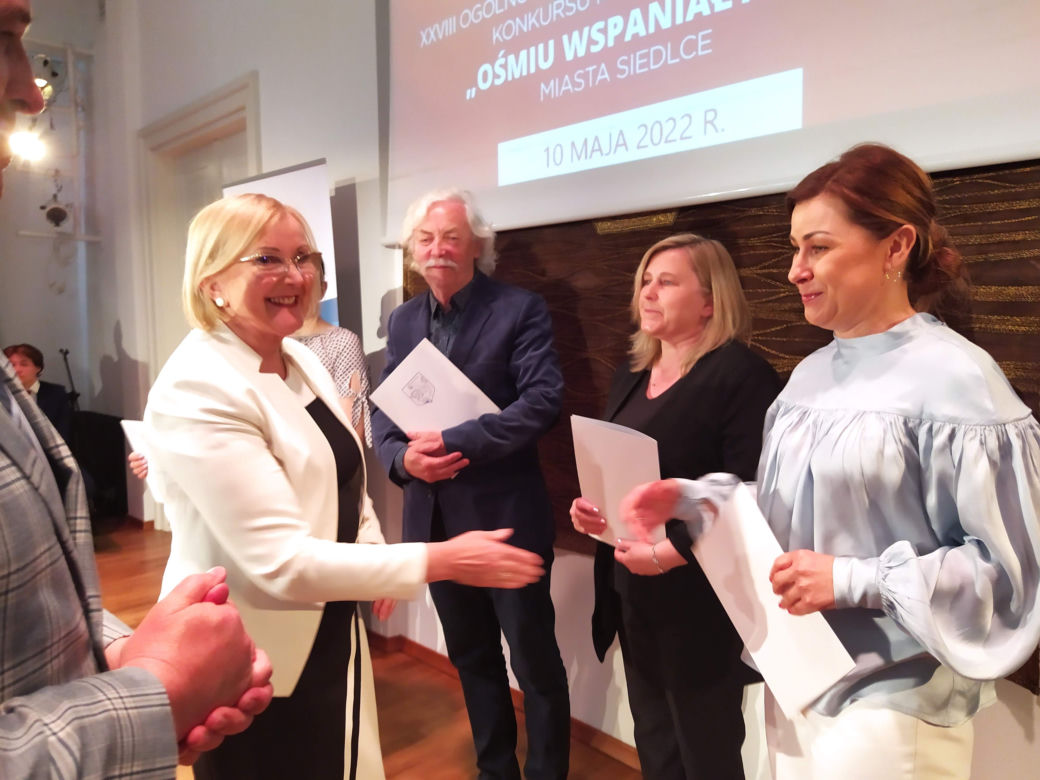 Laureaci i wyróżnieni w konkursie "Ośmiu Wspaniałych" w Siedlcach w 2022 roku - fotorelacja