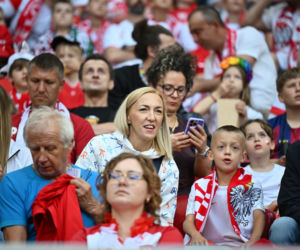 Kibice na meczu Polska-Nigeria
