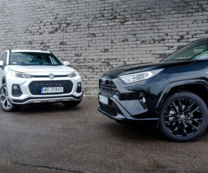 Suzuki Across Plug-in Hybrid i-AWD e-CVT Elegance & Toyota RAV4 Hybrid i-AWD e-CVT Black Edition by JBL