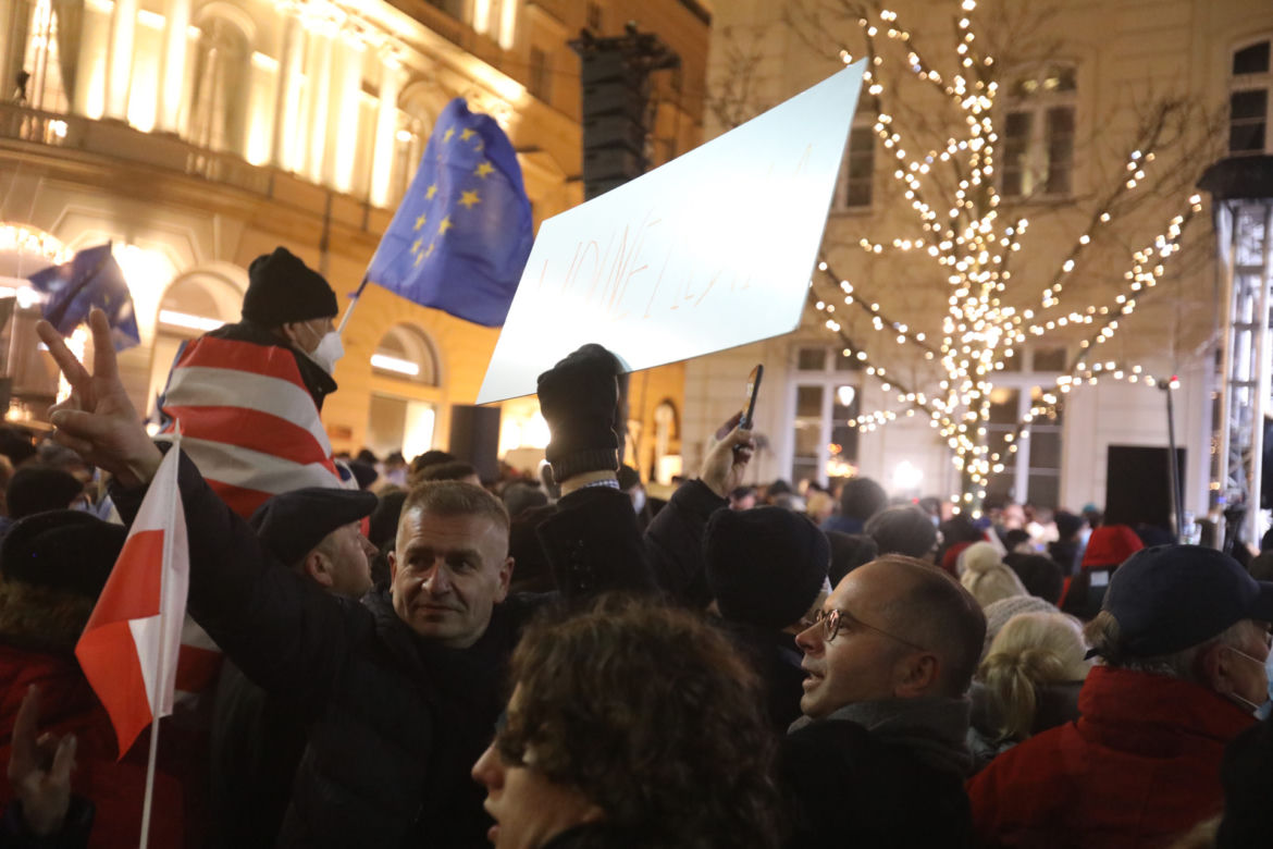 Lex TVN. Protesty 19 grudnia