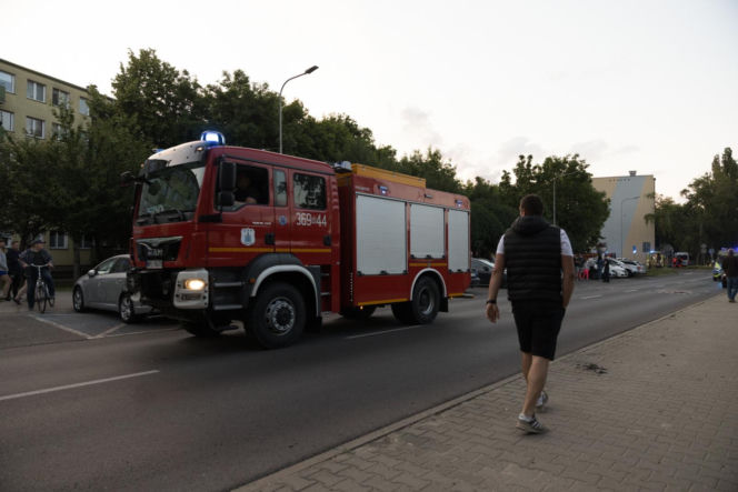 Wielki pożar w Płocku (1.06.2026)