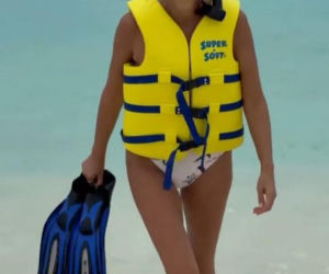 Małgorzata Rozenek i Radosław Majdan nurkują  Malediwach