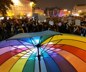 Strajk Kobiet na placu Wolności
