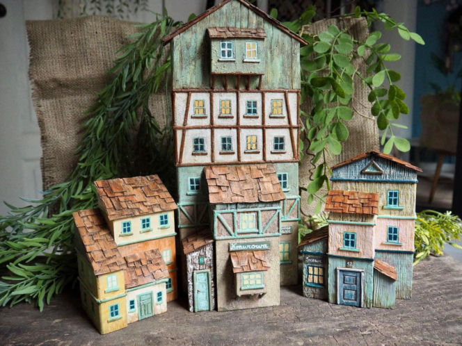 Drewniane dzieła Agnieszki - Cztery Kąty a Piec Piąty