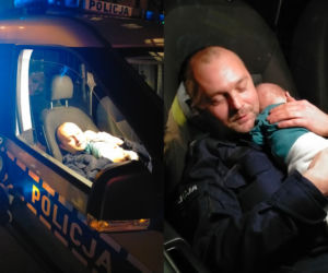 Wiktorek był siny i już nie oddychał! Uratowali go policjanci z Jastrowia [ZDJĘCIA]