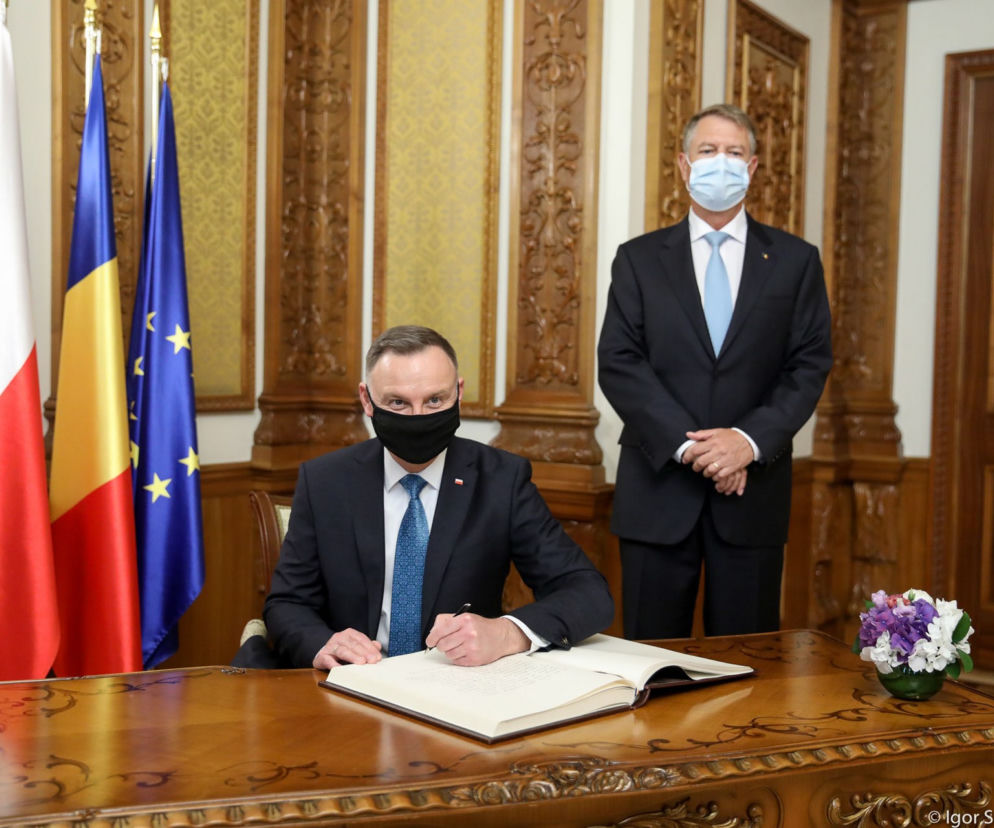 Andrzej Duda w Rumunii