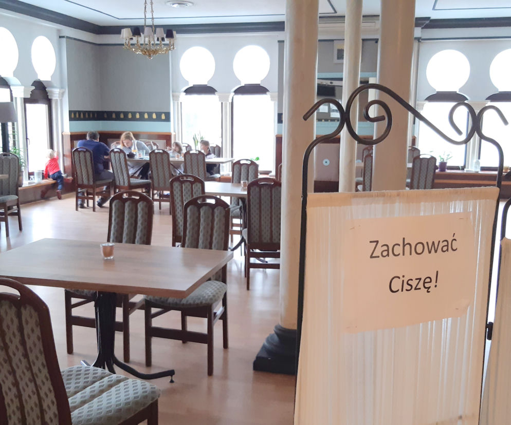 Restauracja zamieniła się w studio telewizyjne