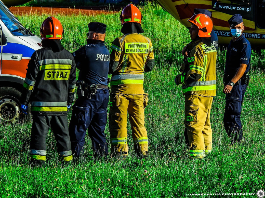 Tychy: Dramatyczna akcja służb. Robili wszystko, by ratować rannego chłopca