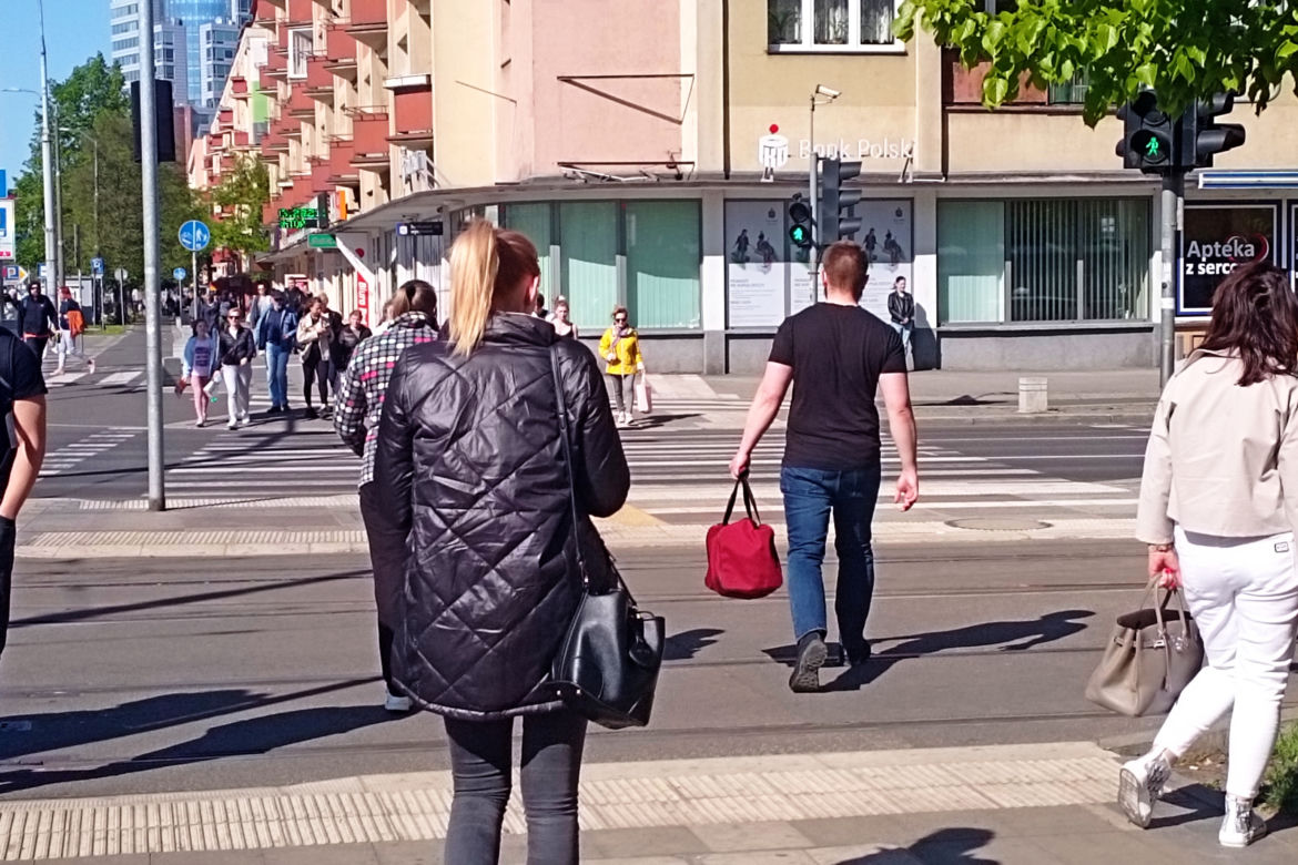 Gehenna pieszych w centrum Szczecina