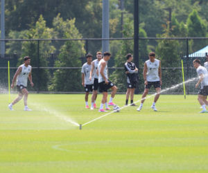 Robert Lewandowski trenuje w Chicago Fire