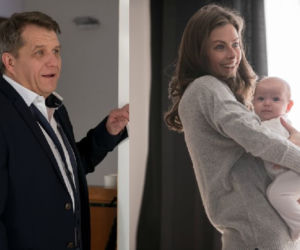 Na Wspólnej odc. 2725. Natalia (Laura Breszka), Szymek (Oliwia Glanowska), Marek (Grzegorz Gzyl)