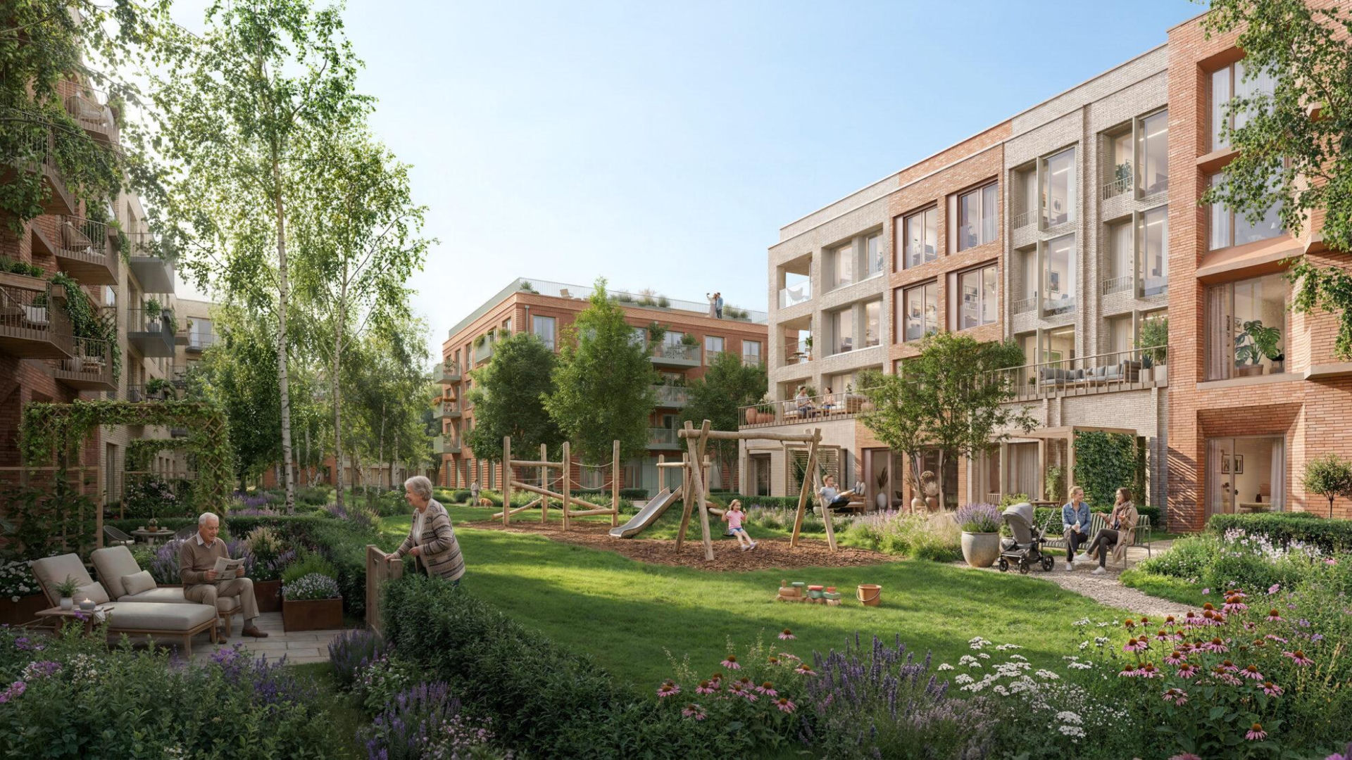 Wizualizacje inwestycji Odolany Kolejowe od Xcity Investment