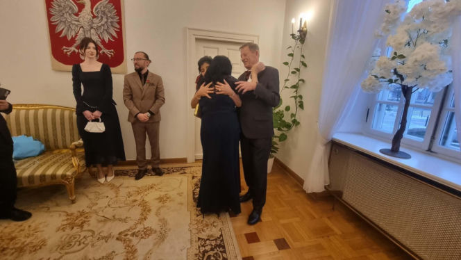 Ekipa "Santorium miłości" na ślubie Stanisława