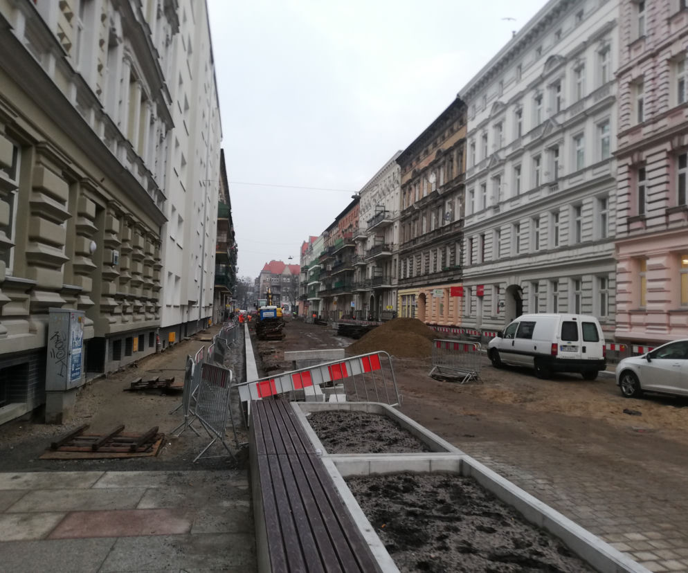 Przebudowa ulic w centrum Szczecina