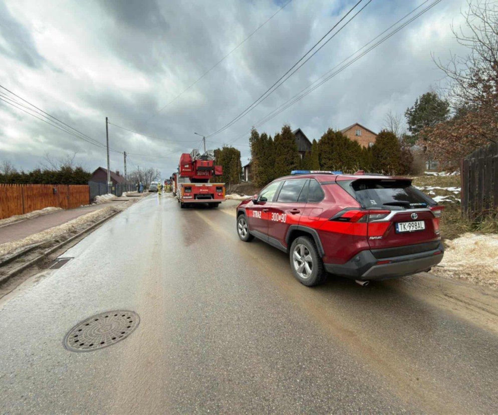 Nie żyje 73-latek po pożarze w gminie Zagnańsk! Prokurtura nadal bada sprawę