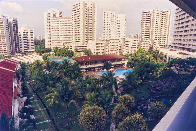 Upowszechniająca się w Singapurze wysoka zabudowa mieszkaniowa