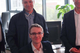 17-letni Dominik w siedzibie PKP na zaproszenie przewoźnika