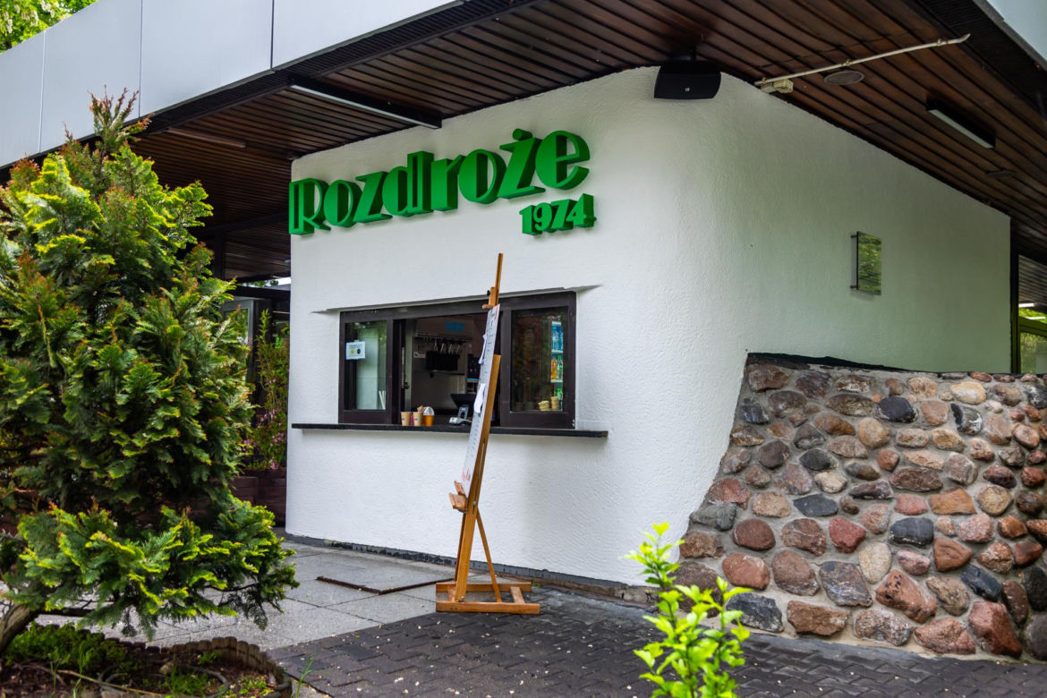 Kawiarnia Rozdroże 1974 po remoncie
