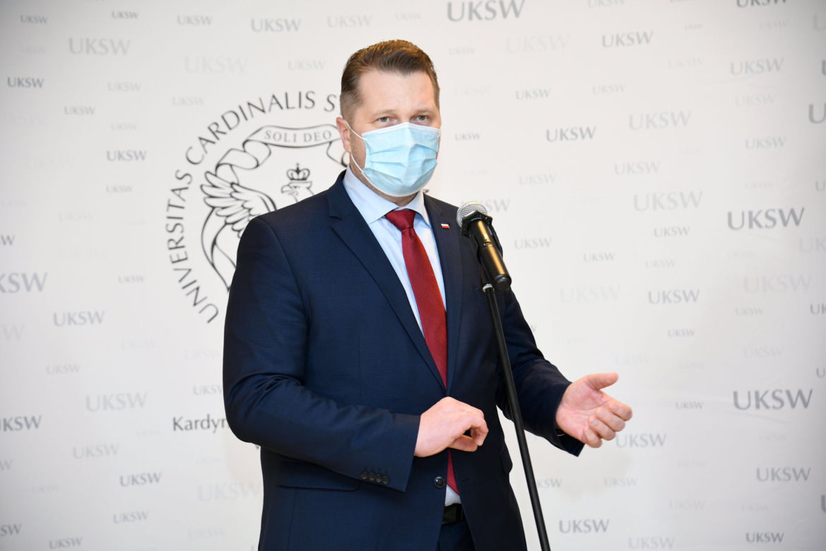 Przemysław Czarnek w lutym