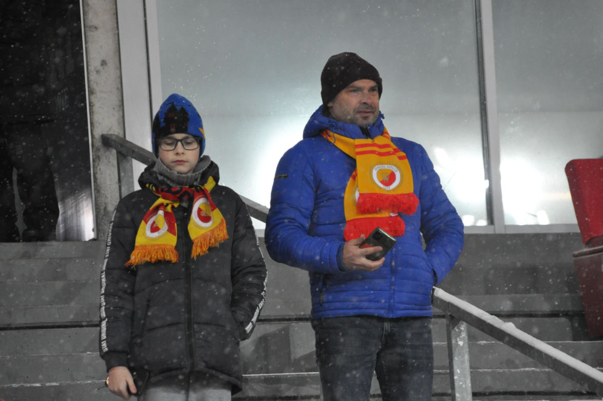 Korona Kielce - Lech Poznań. Zdjęcia kibiców na Suzuki Arenie