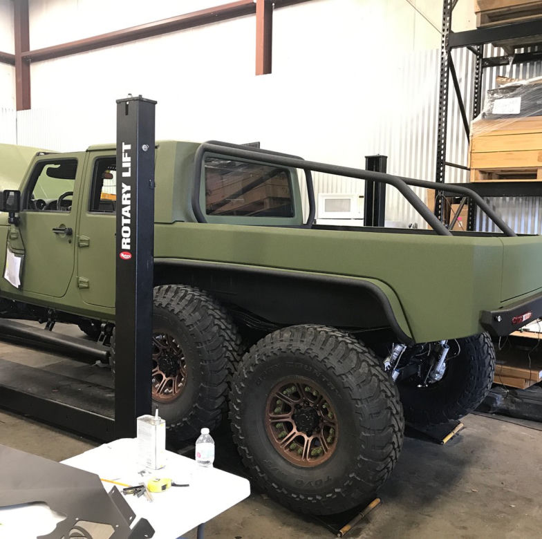 Jeep Wrangler 6x6 Bruiser Conversions