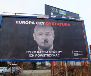 W Lublinie pojawił się Kaczyszenka. Niecodzienna akcja Lubelskiego senatora Jacka Burego
