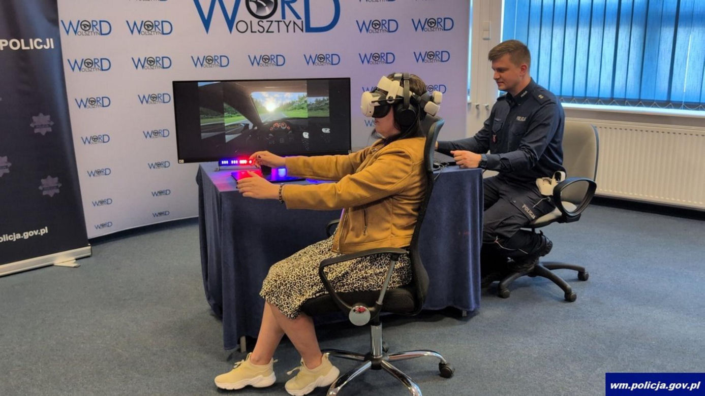 Policjant stworzył symulator wypadków drogowych. Wirtualna rzeczywistość na ratunek!