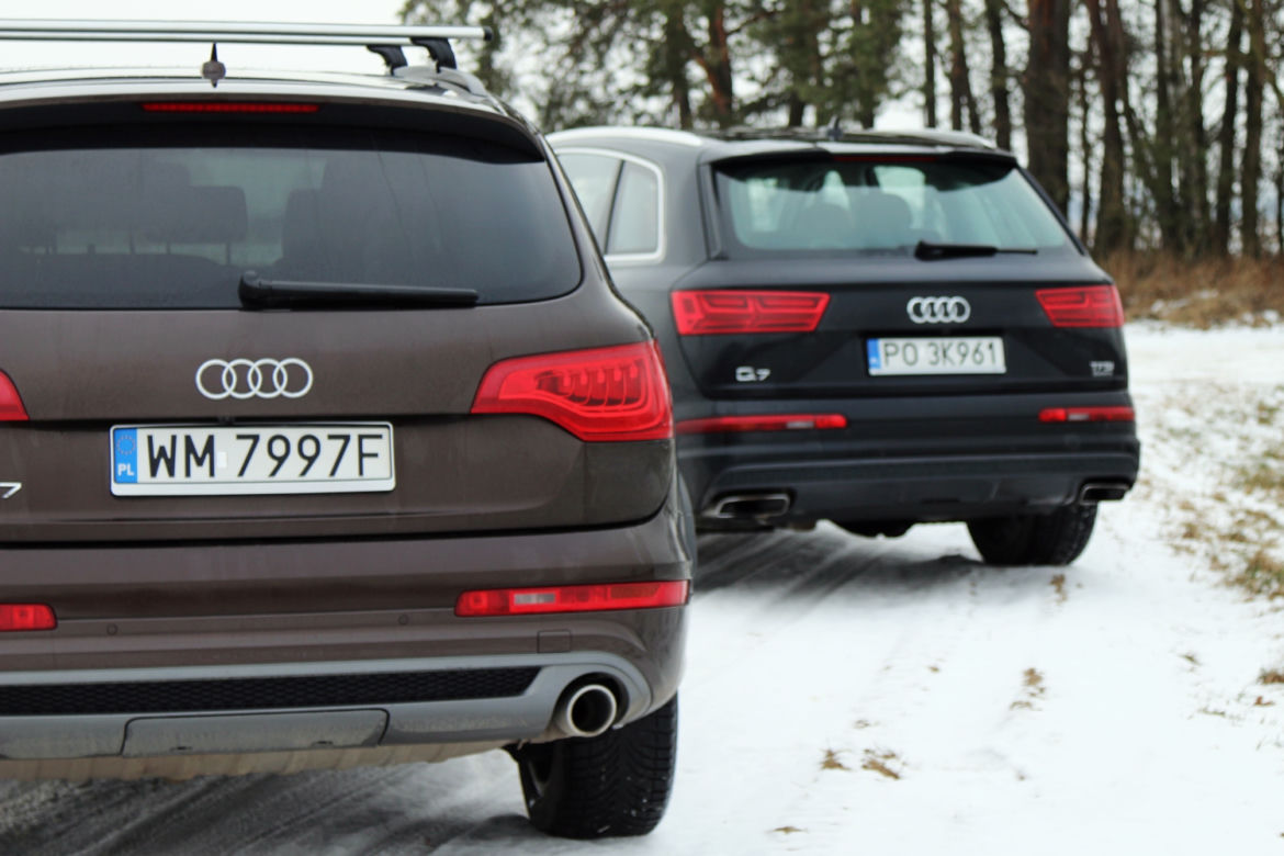 Audi Q7 I generacja i Audi Q7 II generacja