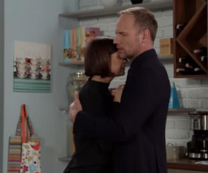 Pierwsza miłość odc. 4119. Kinga (Aleksandra Zienkiewicz), Janek (Maciej Mikołajczyk)