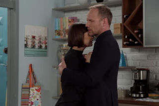 Pierwsza miłość odc. 4119. Kinga (Aleksandra Zienkiewicz), Janek (Maciej Mikołajczyk)