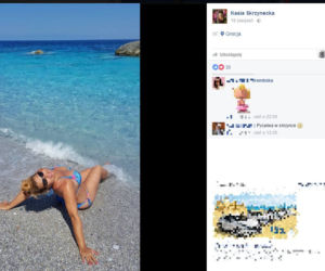 Katarzyna Skrzynecka w bikini