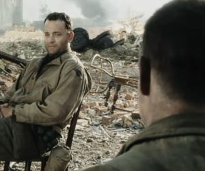 Ta poruszająca scena z Szeregowca Ryana to dzieło przypadku. Tom Hanks nie miał pojęcia, co powie Matt Damon