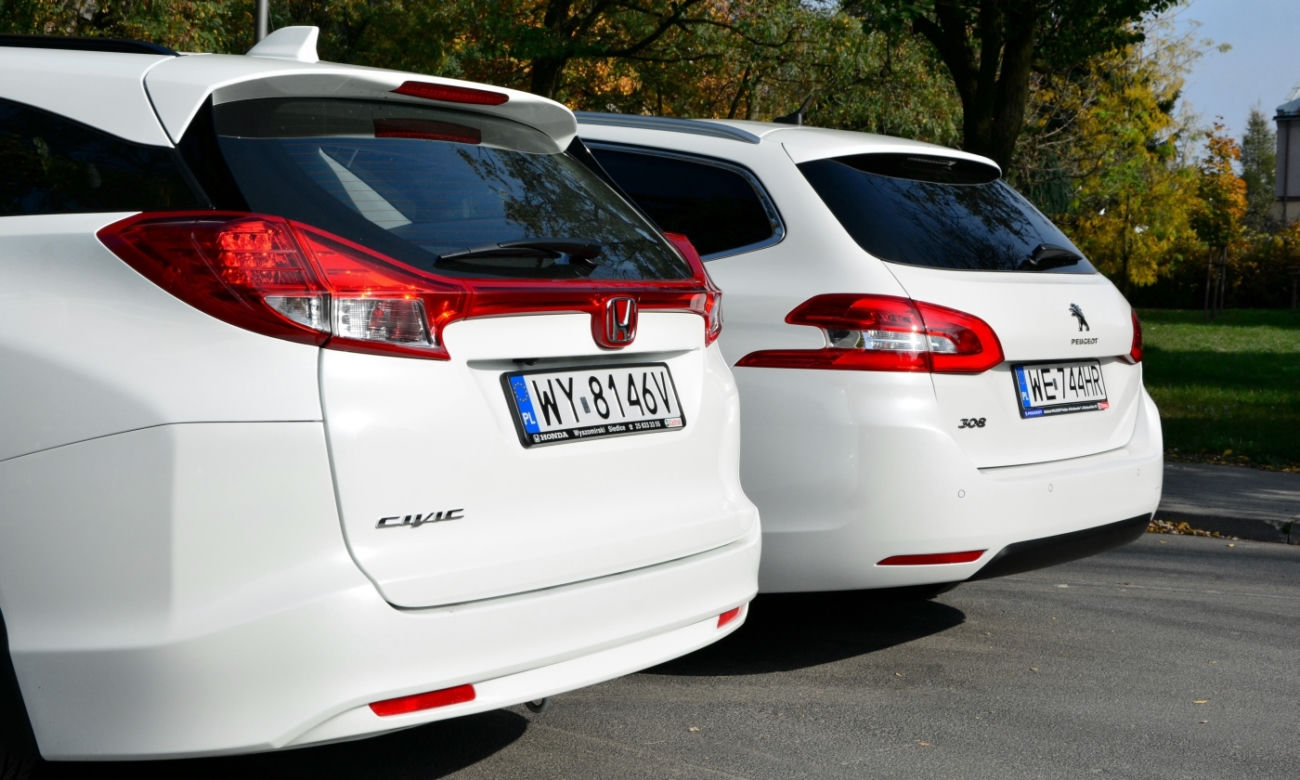 Honda Civic Tourer vs. Peugeot 308 SW