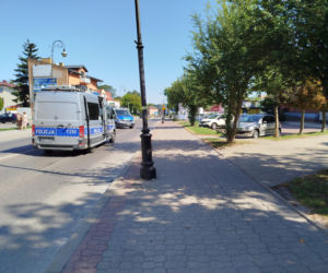 Zderzenie motocyklisty z osobówką na ul. Wojskowej w Siedlcach
