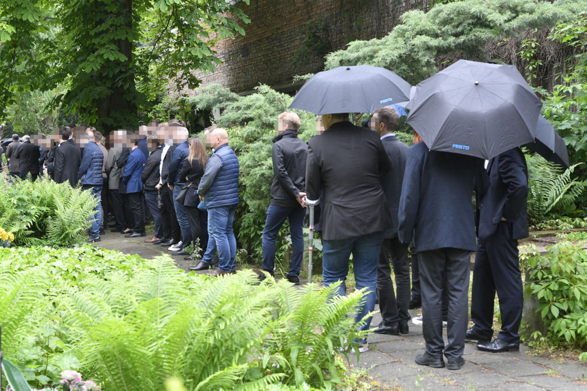 Ostatnie pożegnanie Tomasza, który zginął rozjechany przez szaleńca pod Tarczynem