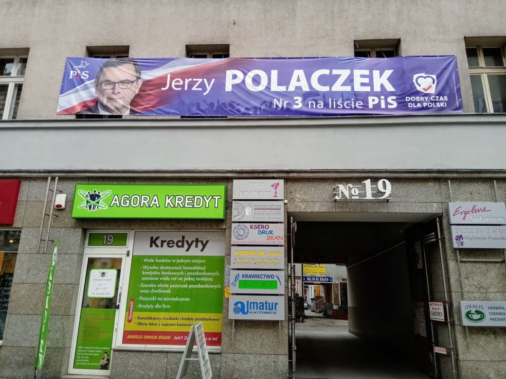 Banery wyborcze w Katowicach: Pomagają czy irytują? Co sądzą o nich mieszkańcy Katowic [ZDJĘCIA]